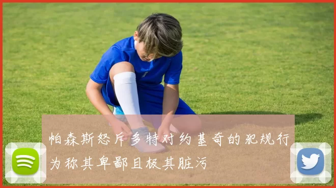 帕森斯怒斥多特对约基奇的犯规行为称其卑鄙且极其脏污